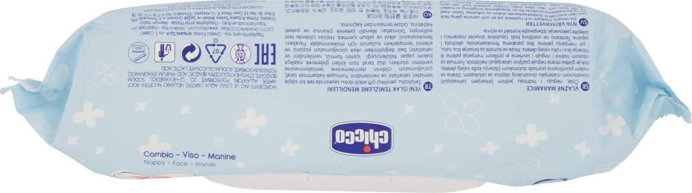 Chicco Salviettine Detergenti 72 Pezzi Con Fior Di Loto 0% Parabeni, Fenossetanolo, Alcool E Sapone Pratico Sistema Apri E Chiudi Salviettine Sanitaria Gioia del Bimbo - Villa San Giovanni, Commerciovirtuoso.it