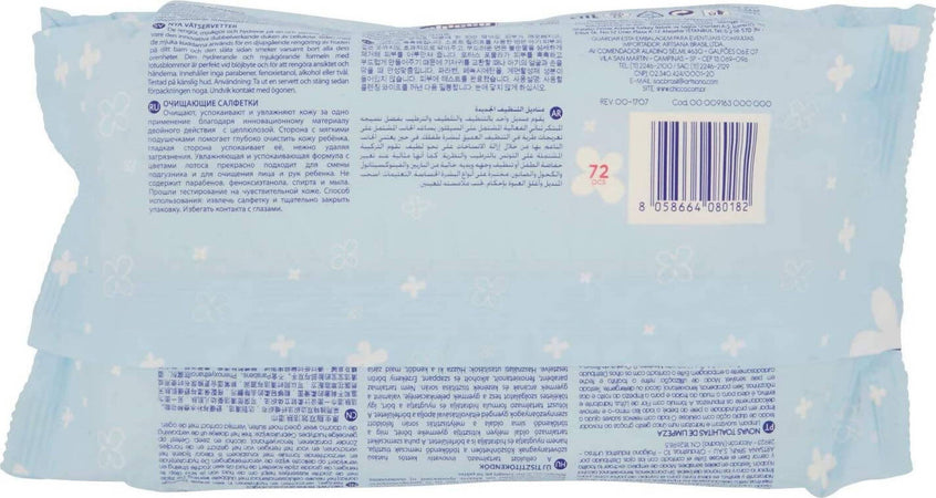 Chicco Salviettine Detergenti 72 Pezzi Con Fior Di Loto 0% Parabeni, Fenossetanolo, Alcool E Sapone Pratico Sistema Apri E Chiudi Salviettine Sanitaria Gioia del Bimbo - Villa San Giovanni, Commerciovirtuoso.it