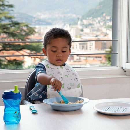 Chicco Set Pappa 12 M+ Bimba Rosa Bimbo Azzurro Blu Con Training Cup Posate 2 Piatti Prima infanzia/Allattamento e pappa/Stoviglie/Set di stoviglie Sanitaria Gioia del Bimbo - Villa San Giovanni, Commerciovirtuoso.it