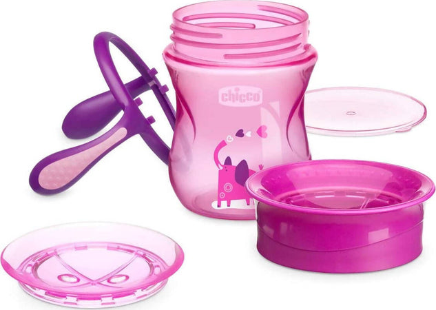Chicco Set Pappa 12 M+ Bimba Rosa Bimbo Azzurro Blu Con Training Cup Posate 2 Piatti Prima infanzia/Allattamento e pappa/Stoviglie/Set di stoviglie Sanitaria Gioia del Bimbo - Villa San Giovanni, Commerciovirtuoso.it