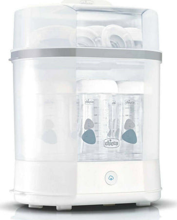 CHICCO STERILIZZATORE A VAPORE Sterilizzatore Elettrico Vapore Per 6 Biberon di 330 ml, Bianco Elimina il 99,9% dei germi Prima infanzia/Allattamento e pappa/Allattamento con biberon/Sterilizzatori Sanitaria Gioia del Bimbo - Villa San Giovanni, Commerciovirtuoso.it