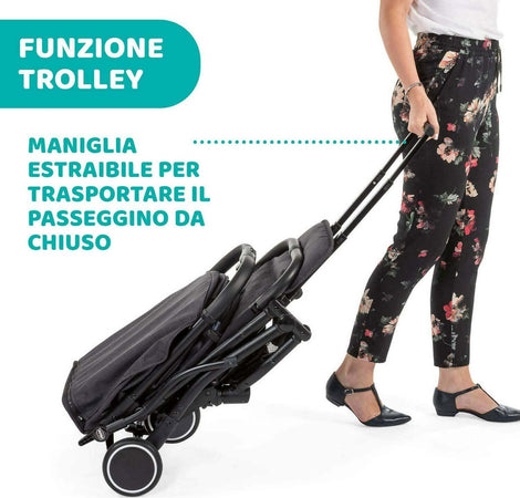 Chicco-Trolley-Me-Passeggino-Leggero-Da-0-Mesi-A-15-Kg,-Passeggino-Reclinabile-E-Pieghevole-Con-Funzione-Trolley,-Chiusura-Compatta,-Parapioggia-E-Cappottina-Estendibile,-Portata-Massima-18-Kg,-Tre-Colori,-Lime,-Calypso-Blue,-Stone