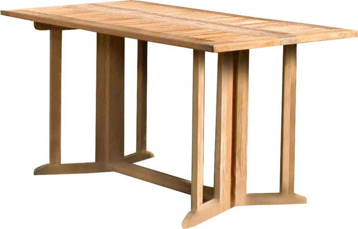 CHOROS---tavolo-da-giardino-pieghevole-in-legno-di-teak-150x80-Marrone-Milani-Home