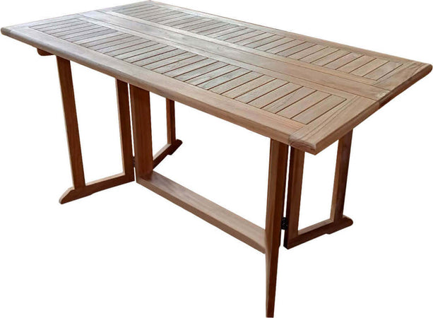 CHOROS---tavolo-da-giardino-pieghevole-in-legno-di-teak-150x80-Marrone-Milani-Home