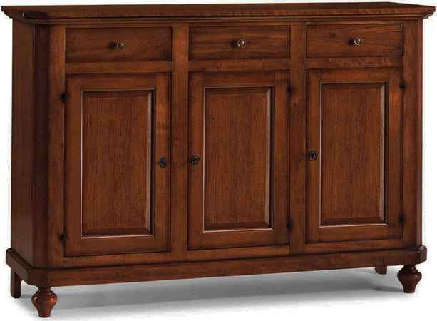 CHRISTOPHER---credenza-in-legno-massello-150x43x98-Tinta-noce-Milani-Home