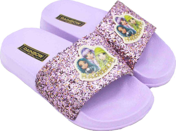 Ciabatte Rainbow High a fascia viola platino silver dal 26 al 35 Moda/Bambine e ragazze/Scarpe/Pantofole Store Kitty Fashion - Roma, Commerciovirtuoso.it