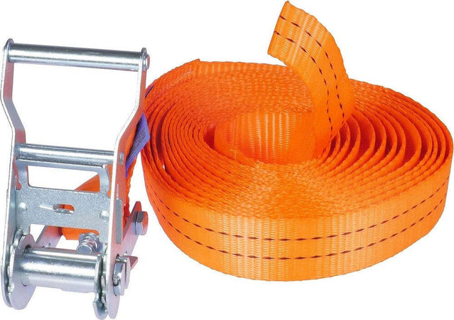 Cinghia Di Tensione 10mtx50mm Con Cricchetto Tirante Fasce Cricchetto Ancoraggio Fai da te/Ferramenta/Teloni e imbracature/Cricchetto Trade Shop italia - Napoli, Commerciovirtuoso.it