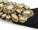 Cintura Donna Oro Fascia Larga Pietre Caramella in Tessuto Elasticizzato Con Gioiello in Strass Sulla Parte Frontale Retro Con Chiusura a Clip 68 x73cm CLFC1295411 Moda/Donna/Accessori/Cinture You Store - Messina, Commerciovirtuoso.it