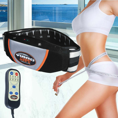 CINTURA-FASCIA-VIBRANTE-ELETTROSTIMOLATORE-MASSAGGIATORE-VIBROSHAPE-GYM-OFFERTA