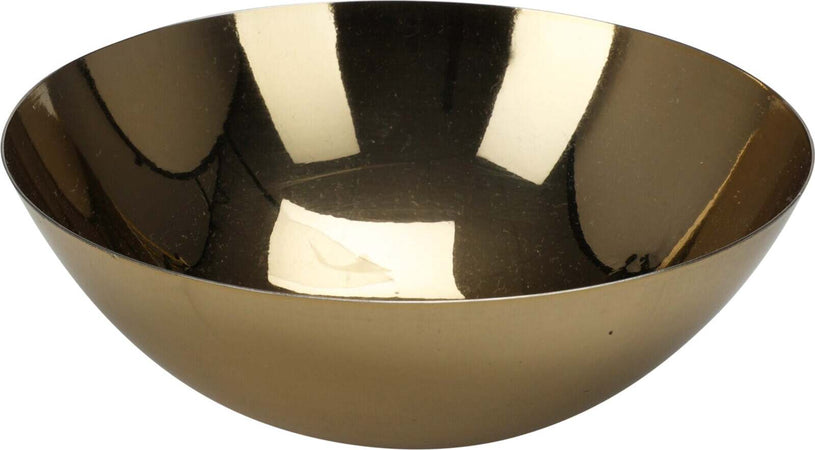 Ciotola per tavola, color oro, in acciaio Inox, da Ø 12 cm Casa e cucina/Decorazioni per interni/Addobbi e decorazioni per ricorrenze/Decorazioni natalizie/Oggettistica MagiediNatale.it - Altamura, Commerciovirtuoso.it