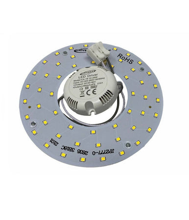 Circolina Led Modulo Neon Circolare 16 Watt Ip20 Ricambio Plafoniere Luce Ca-16