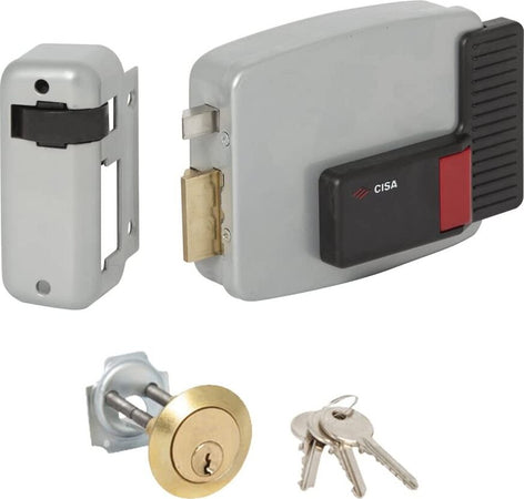 CISA---SERRATURA-ELETTRICA-DA-APPLICARE-PER-PORTE,-PULSANTE-SU-SCATOLA