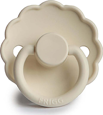 Ciuccio FRIGG Daisy Cream Latex 0-6 Prima infanzia/Succhietti e massaggiagengive/Succhietti La Casa Del Bebè - Napoli, Commerciovirtuoso.it