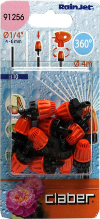 Claber-MICROIRRIGATORE-360^-Pz.10-Micro-91256