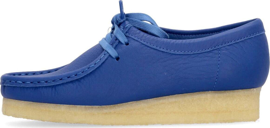 CLARKS-Scarpa-Lifestyle-Donna-W-Wallabee-Bright-Blue-Leather-da-donna