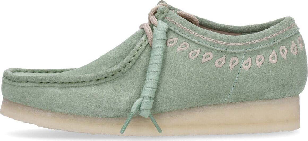 CLARKS-Scarpa-Lifestyle-Uomo-Wallabee-Green-da-uomo