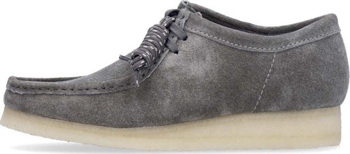CLARKS-Scarpa-Lifestyle-Uomo-Wallabee-Grey-Suede-da-uomo