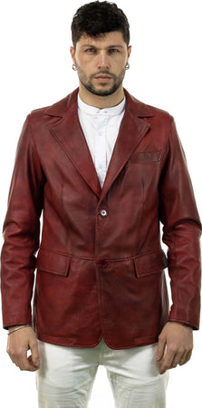 Classic---Giacca-Uomo-Bordeaux-in-vera-pelle