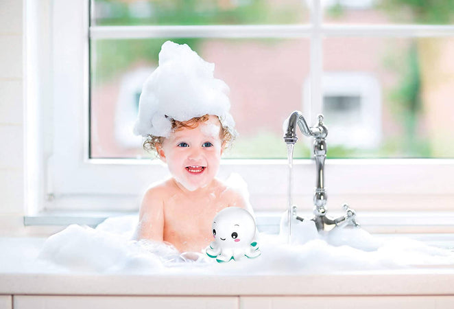 Clementoni- Baby Octopus Primo Bagnetto- Gioco Bambini luci e Melodie Neonato, 0 Mesi+, 17407 Giocattoli Sanitaria Gioia del Bimbo - Villa San Giovanni, Commerciovirtuoso.it