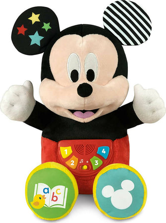 Clementoni Disney Baby Mickey Prime Racconta Storie, Storyteller, Peluche Interattivo Educativo Parlante Italiano Bambini 9 Mesi Giochi e giocattoli/Giocattoli prima infanzia/Giochi musicali Sanitaria Gioia del Bimbo - Villa San Giovanni, Commerciovirtuoso.it