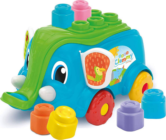 Clementoni Soft Clemmy Carrettino Elefante Gioccatolo Educativo E Creativo, Multicolore, 17162 Gioco Trainabile Componibile a Incastro CL17162 Giochi e giocattoli/Giocattoli prima infanzia/Giochi per attività motorie/Giochi trainabili Mondo Bimbo - Bagnara Calabra, Commerciovirtuoso.it