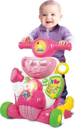 CLEMENTONI Valentina Scooterina Primi Passi, 9+ Mesi, Multicolore Rosa 17089 Giocattolo Sanitaria Gioia del Bimbo - Villa San Giovanni, Commerciovirtuoso.it