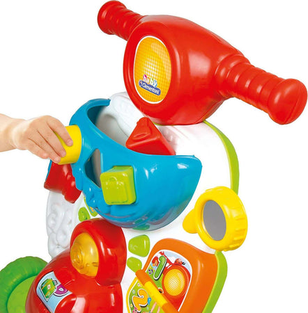 Clementoni Valentina Scooterina Primi Passi, 9+ Mesi, Multicolore Rosa 17089 Giochi e giocattoli/Giocattoli prima infanzia/Giochi per attività motorie/Giochi trainabili Sanitaria Gioia del Bimbo - Villa San Giovanni, Commerciovirtuoso.it