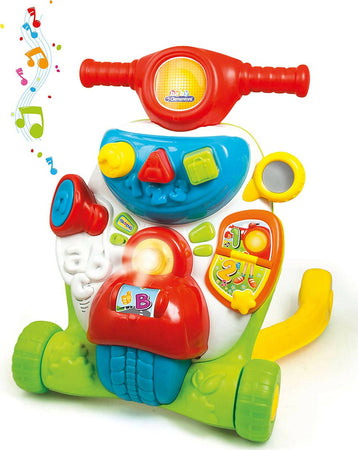 Clementoni Valentina Scooterina Primi Passi, 9+ Mesi, Multicolore Rosa 17089 Giochi e giocattoli/Giocattoli prima infanzia/Giochi per attività motorie/Giochi trainabili Sanitaria Gioia del Bimbo - Villa San Giovanni, Commerciovirtuoso.it