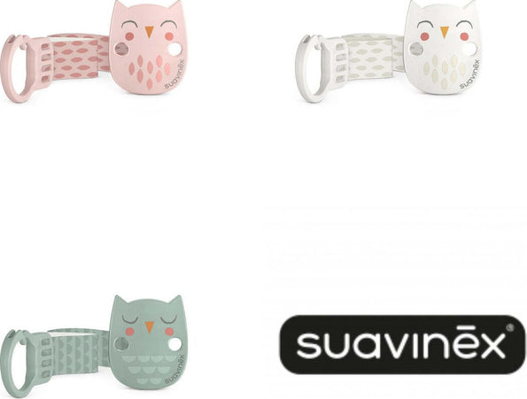 Clip-per-Succhietto-Suavinex-Bonhomia-Civetta-in-Tessuto---Vari-Colori