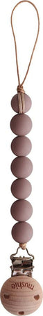 Clip Portaciuccio Mushie Halo Cloudy Mauve Prima infanzia/Succhietti e massaggiagengive/Catenelle porta succhietto La Casa Del Bebè - Napoli, Commerciovirtuoso.it
