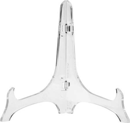 CME-Set-6-Pezzi-Espositori-per-Piatti-Luxor-in-Plastica-Trasparente-180-mm