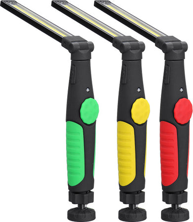 COB LED ispezione luce da lavoro Torcia elettrica ricaricabile pieghevole con cavo USB Auto e Moto/Attrezzi per veicoli/Attrezzi per diagnostica test e misurazione/Lampade di ispezione Zencoccostore - Formia, Commerciovirtuoso.it