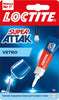 Colla Super Attak Vetro - 3 gr - trasparente - Loctite Cancelleria e prodotti per ufficio/Archivio ufficio e accessori per scrivania/Nastri colle elastici e graffette/Adesivi e colle/Super colla Eurocartuccia - Pavullo, Commerciovirtuoso.it