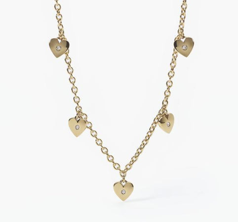 Collana Donna 2jewels 251803 Con Ciondoli Cuori