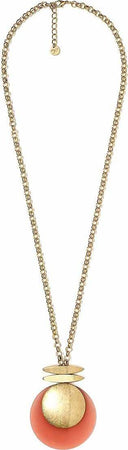 Collana Donna Pendente Oro Graffiato Veronique Rosa Chiaro Collana Catena Goccia Design Fashion Bijou Collana Lunga 94cm Collana Donna Pendente You Store - Messina, Commerciovirtuoso.it