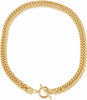 Collana Molly Con Catena A Maglia E Chiusura A T-bar Fatta A Mano In Ottone Placcato Oro 22ct Ipoallergenico Senza Nichel Da Donna Moda/Donna/Gioielli/Collane MesmerizeD - Porto Sant’Elpidio, Commerciovirtuoso.it