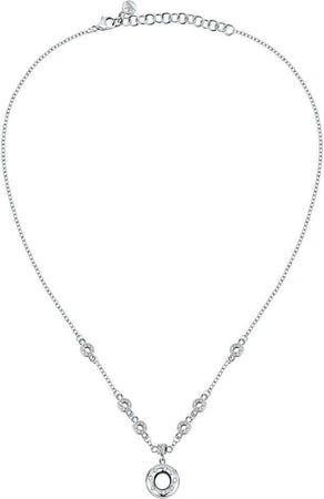 Collana-MORELLATO-donna-Bagliori-acciaio-/-cristalli-bianchi
