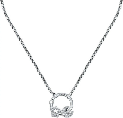 Collana-MORELLATO-donna-Drop-acciaio-stella-/-luna