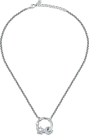 Collana-MORELLATO-donna-Drop-acciaio-stella-/-luna