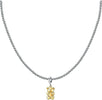 Collana-MORELLATO-donna-Drops-acciaio-/-orsetto-dorato