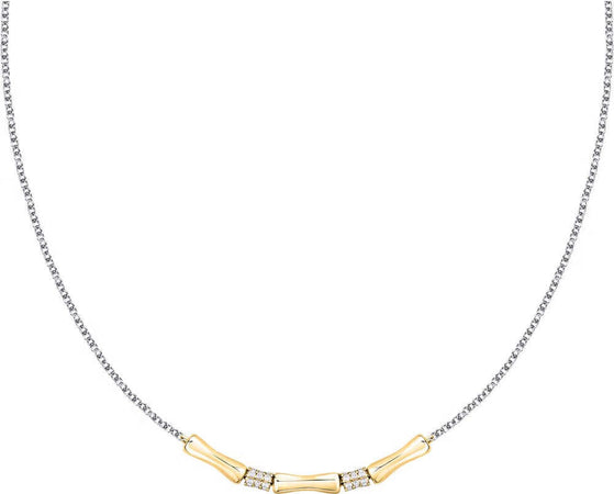 Collana-MORELLATO-donna-Essenza-argento-925-/-elementi-dorati