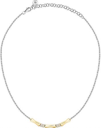 Collana-MORELLATO-donna-Essenza-argento-925-/-elementi-dorati