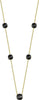 Collana-MORELLATO-donna-Gemma-argento-925-gold-/-nero