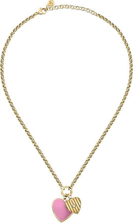 Collana-MORELLATO-donna-Incanto-acciaio-dorato-/-rosa