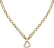 Collana-MORELLATO-donna-Incontri-acciaio-dorato-/-cuore
