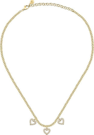 Collana-MORELLATO-donna-Incontri-dorata-con-cuori