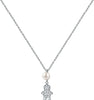Collana-MORELLATO-donna-Perla-rosa-bambino---argento-925