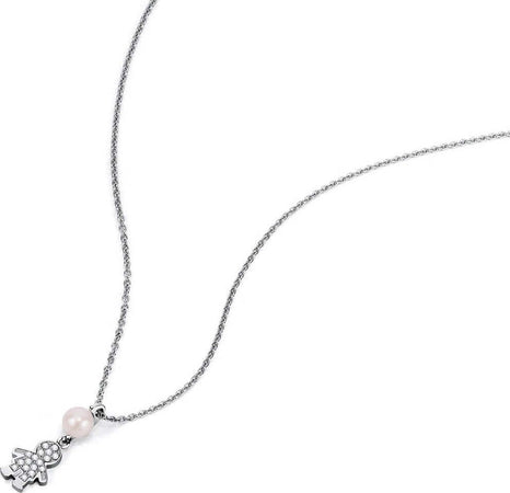 Collana-MORELLATO-donna-Perla-rosa-bambino---argento-925