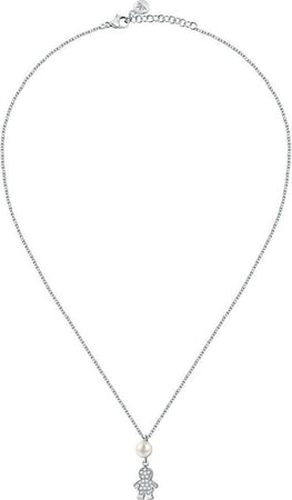 Collana-MORELLATO-donna-Perla-rosa-bambino---argento-925