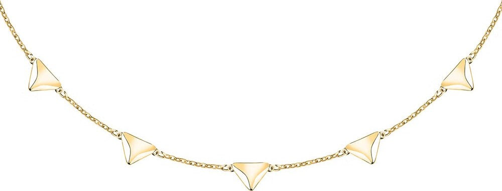 Collana-MORELLATO-donna-Trillant-dorato-/-triangoli
